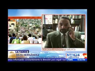 "Es ilegal dejar la investigación de un crimen a privados": Integrante Comisión Nacional de Víctimas