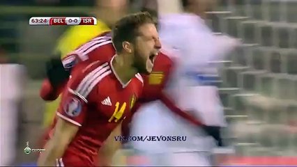 Dries Mertens GOAL | Belgium 1 - 0 Israel