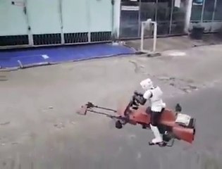 Voilà le rêve de tous les fans de Star Wars !