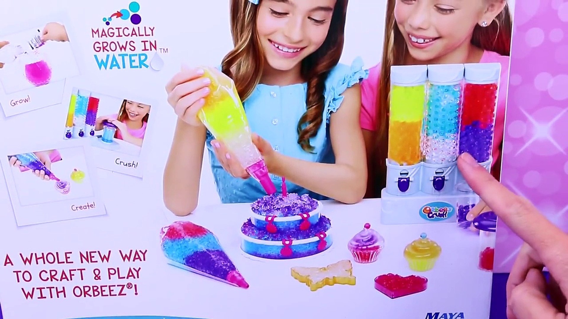 NEW Orbeez Crush BIRTHDAY CAKE Sweet Treats Studio Play Set Make Your Own Cupcakes DIY Cookies
