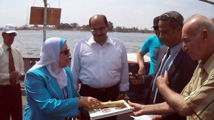 الاذاعة المصرية تكرم طارق حسنين المسئول الاعلامى لهيئة قناة السويس يونيو2015