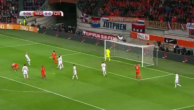 Netherlands vs Czech Republic All Goals & Highlights 13.10.2015 (Euro)