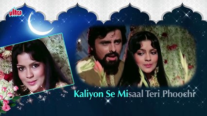 Maine Pucha Chand Se with Lyrics- Hindi Romantic Song _ Mohammed Rafi _ Zeenat Aman _ Abdullah