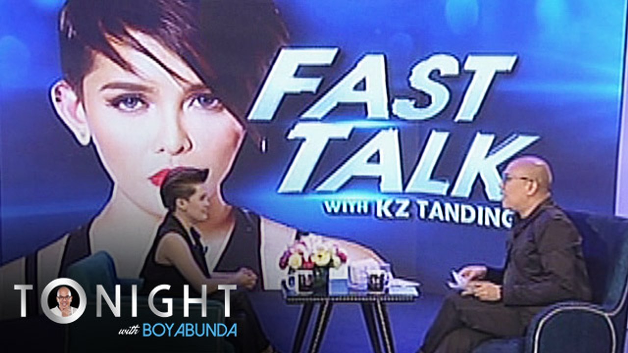 TWBA: KZ makes Boy Abunda laugh during her Fast...