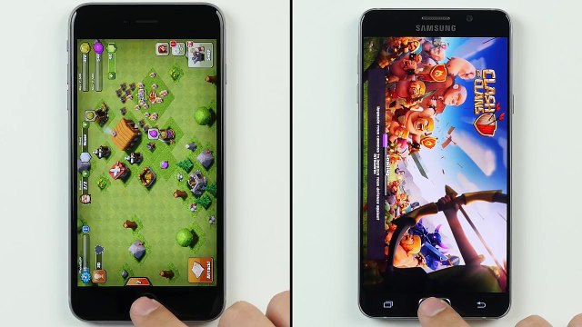 iPhone 6S Plus vs. Galaxy Note 5 Speed Test