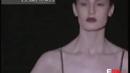 KATHARINE HAMNETT nude look and paillettes Spring Summer 1999 by Fashion Channel