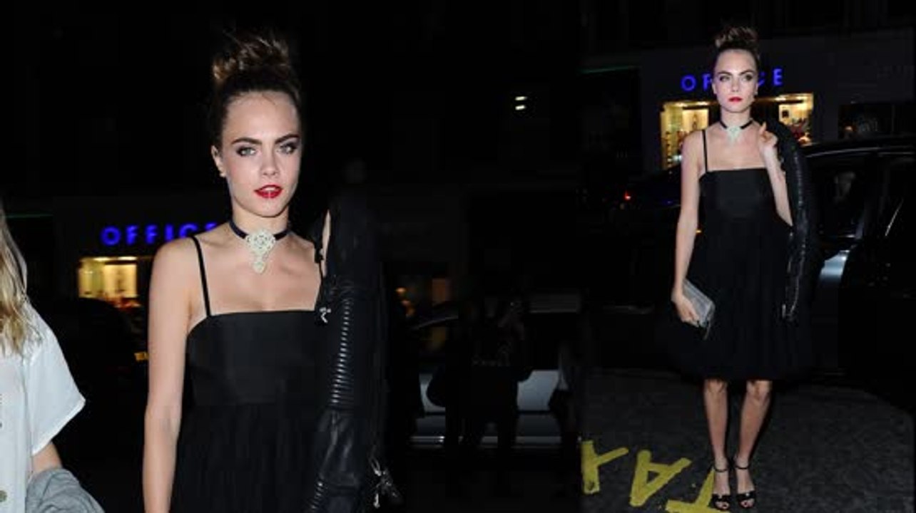 Cara Delevingne glänzt bei der Chanel Party in London