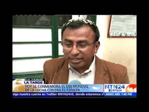 Enfermos de cáncer de Bolivia piden al presidente Evo Morales gratuidad en los tratamientos