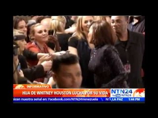 Hija de Whitney Houston continúa luchando por su vida en un hospital de EE.UU.