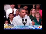 ¡Éxito en redes sociales! Obama 'canta' al ritmo de 'Uptown Funk'