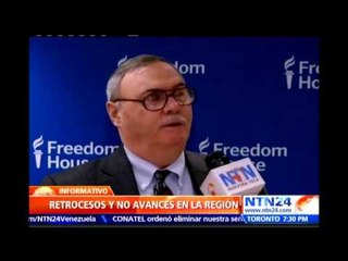 Venezuela es el país con mayor retroceso en la protección de DD.HH., según informe de Freedom House