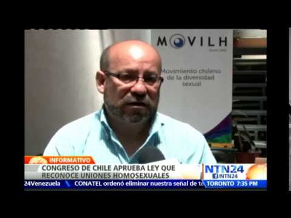 Comunidad homosexual y Gobierno chileno celebran la aprobación de uniones civiles en el país
