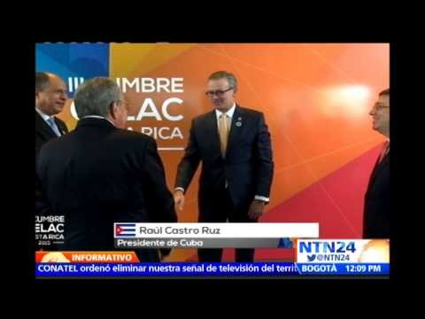 Con petición al fin del embargo comercial a Cuba terminaría la III Cumbre de la Celac en Costa Rica