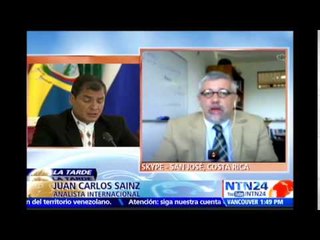 "Correa va a estar dedicado a atacar el Sistema Interamericano de protección de DD.HH."