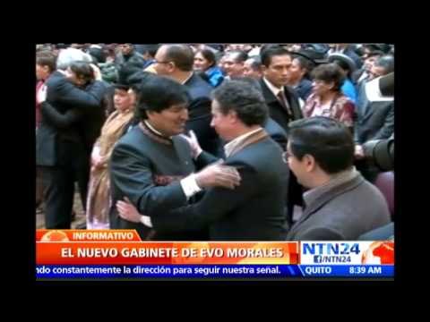 Presidente Evo Morales renueva gran parte del gabinete para su tercer mandato en Bolivia