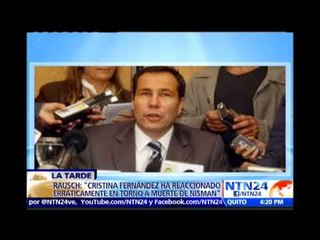 “Cristina ha reaccionado erráticamente en torno a la muerte de Nisman”: analista político en NTN24