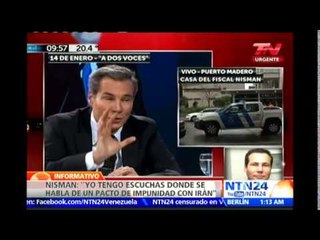 La última entrevista del fiscal Alberto Nisman, quien acusó a la Pdta Fernández en el caso AMIA