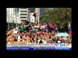 Nicolás Maduro llega a Venezuela luego de una criticada gira internacional