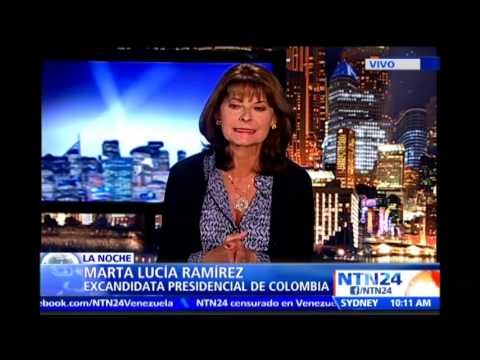 “Tiene que haber desarme y entrega de armas” por parte de las FARC: Excandidata presidencial a NTN24