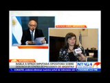 Diputada opositora argentina habla sobre denuncia contra Cristina Fernández