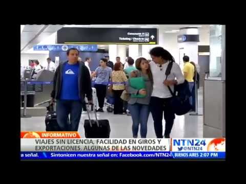 Estados Unidos da los primeros pasos para eliminar el embargo comercial a Cuba