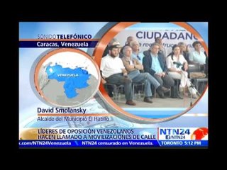 “Son muchos los temas por los que los venezolanos podemos protestar”: Alcalde de El Hatillo