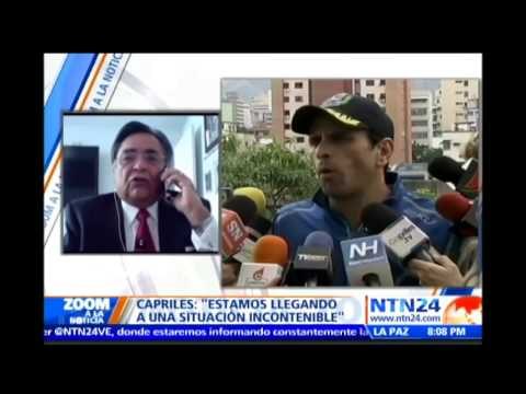 ¿Qué implicaciones tiene el llamado de Capriles a nuevas movilizaciones en Vzla?