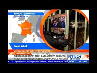 Diputado francés señala que existen "políticas muy laxas de seguridad" en Europa