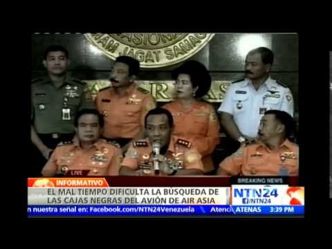 China se une con expertos y barcos de rescate a la búsqueda de las cajas negras del avión de AirAsia