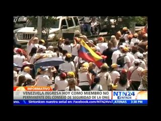 Venezuela inicia oficialmente su participación en el Consejo de Seguridad de la ONU