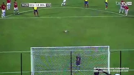 2-0 Felipe Caicedo Goal - Ecuador v. Bolivia 13.10.2015 HD