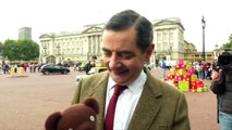 Mr Bean makes surprise appearance in London to celebrate 25 years