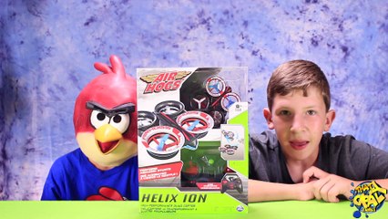 Airhogs Helix Ion Unboxing and Review! | ThatCrazyFamily