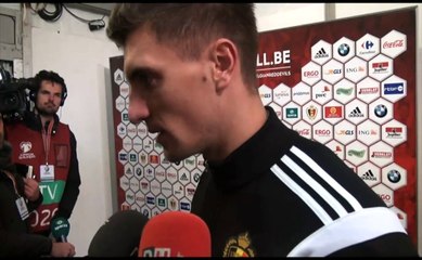 Meunier: "C'est quand même bizarre d'être devant l'Allemagne et le Brésil"