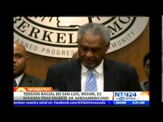 Tensión racial en Missouri por muerte de afroamericano