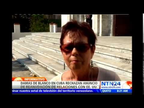 Damas de Blanco rechazan anuncio de reanudación de relaciones entre EE.UU. y Cuba