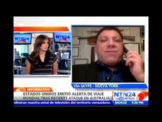 Estados Unidos emite alerta de viaje mundial tras ataque en Sidney