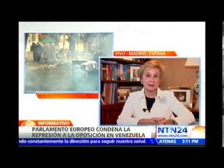 Parlamento tiene voz "contundente" para que Maduro "deje de vulnerar DD.HH.": diputada española