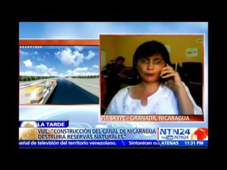 Canal de Nicaragua "destruirá reservas naturales del país": pdta. del Mov Renovador Sandinista