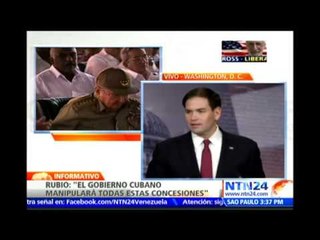 "Obama es el peor negociador que hemos tenido": Marco Rubio