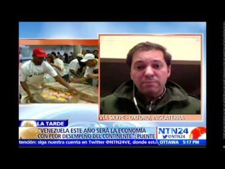 Economía venezolana está en "un ciclo recesivo de contracción": José Manuel Puente