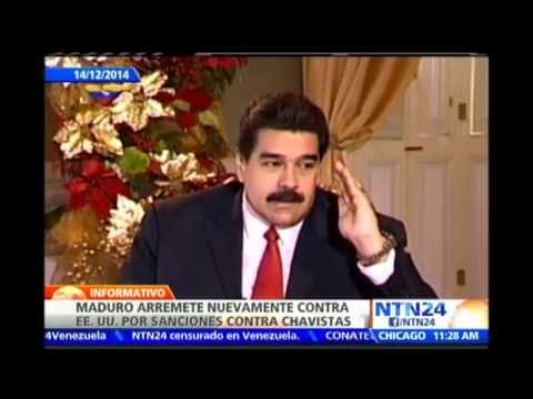 Miles de chavistas marchan en Caracas contra sanciones aprobadas por el Congreso de EE.UU.