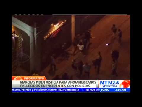 Cientos de personas salen a las calles de Washington y Nueva York en contra del racismo policial