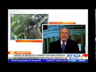 “Estados Unidos ha invertido miles de millones en la lucha contra el narcotráfico”: Myles Frechette