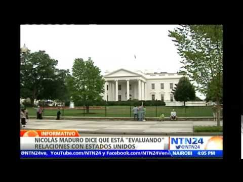 Estoy evaluando las relaciones con el Gobierno de Estados Unidos : Nicolás Maduro
