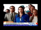 Fiscalía venezolana imputa a María Corina Machado por presunto delito de conspiración contra Maduro