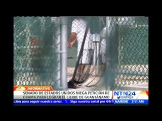 Senado de EE.UU. niega petición de Obama que busca traslado de reclusos de Guantánamo