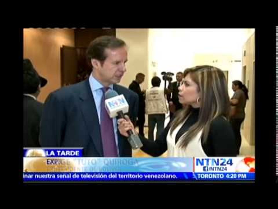 "López es un luchador por la libertad y la democracia que tenemos en A.L.": expresidente Quiroga