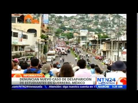 Denuncian nuevo caso de desaparición de estudiantes en Guerrero, México