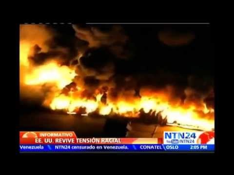 Disparos contra la Policía durante manifestaciones en varias ciudades de EE.UU. por fallo judicial